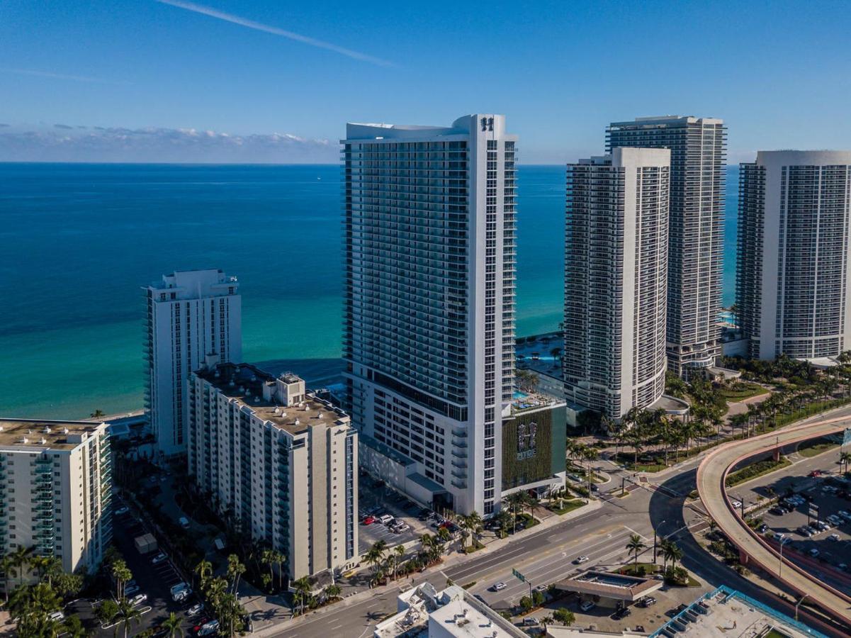 Seashore Resort - 2 Bedroom Right On The Beach Direct Ocean-View With Amenities On The Rooftop Hollywood Zewnętrze zdjęcie