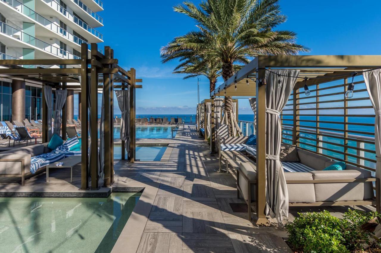 Seashore Resort - 2 Bedroom Right On The Beach Direct Ocean-View With Amenities On The Rooftop Hollywood Zewnętrze zdjęcie