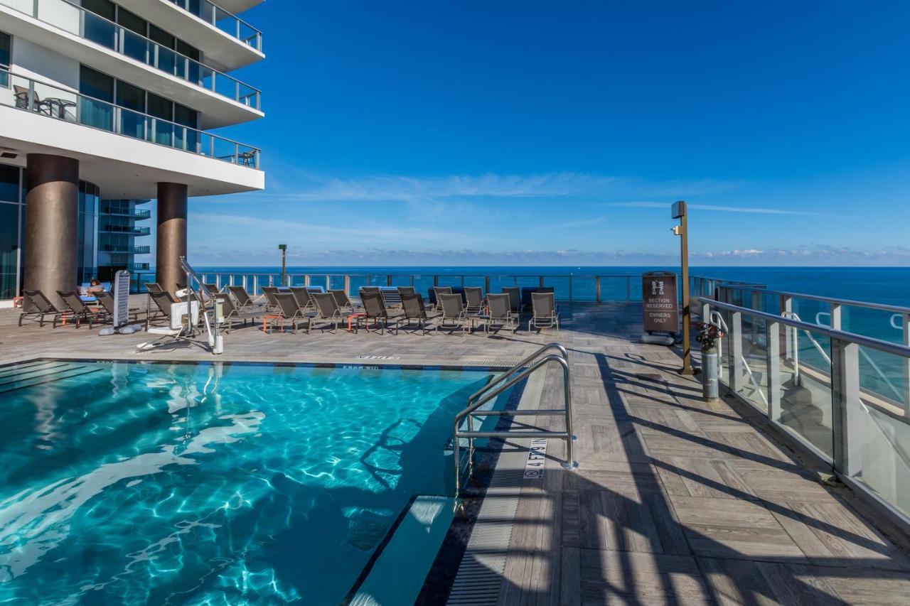 Seashore Resort - 2 Bedroom Right On The Beach Direct Ocean-View With Amenities On The Rooftop Hollywood Zewnętrze zdjęcie