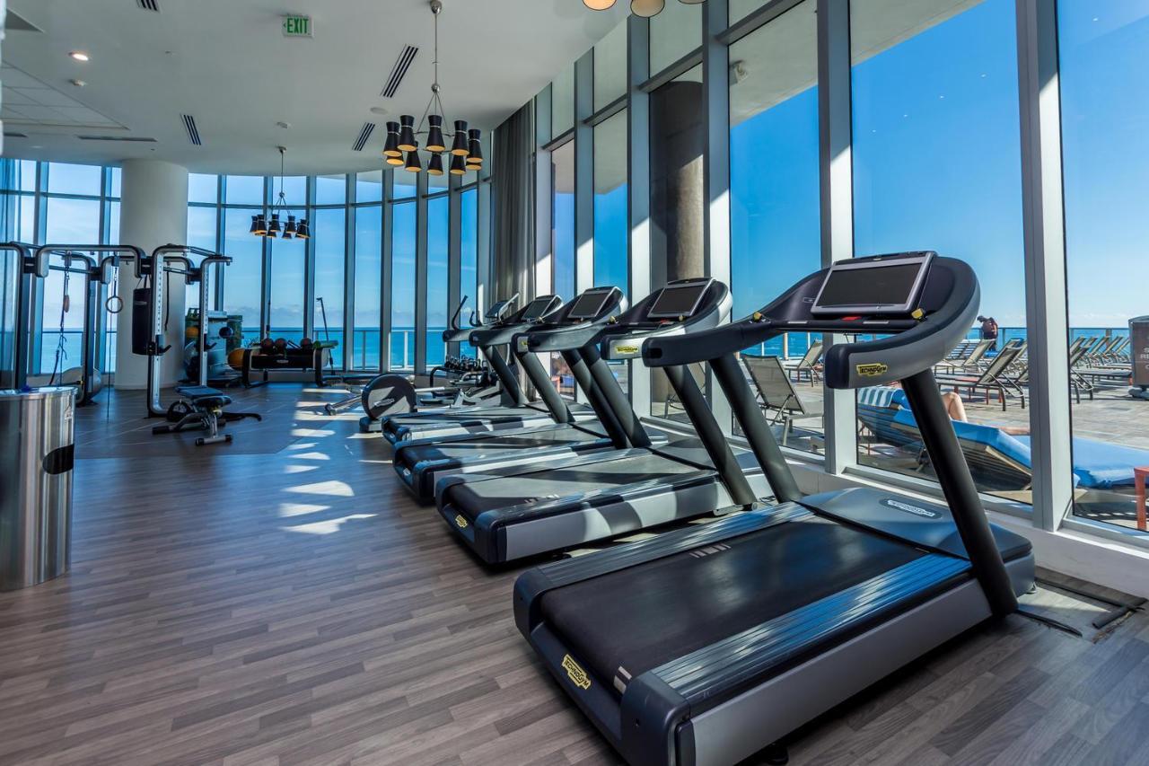 Seashore Resort - 2 Bedroom Right On The Beach Direct Ocean-View With Amenities On The Rooftop Hollywood Zewnętrze zdjęcie