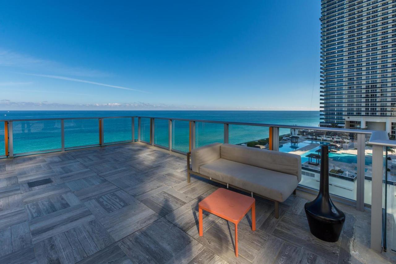 Seashore Resort - 2 Bedroom Right On The Beach Direct Ocean-View With Amenities On The Rooftop Hollywood Zewnętrze zdjęcie