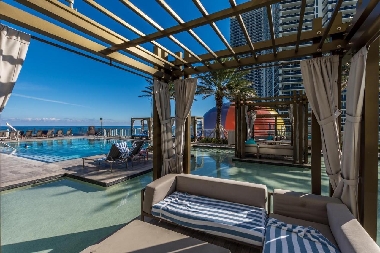 Seashore Resort - 2 Bedroom Right On The Beach Direct Ocean-View With Amenities On The Rooftop Hollywood Zewnętrze zdjęcie
